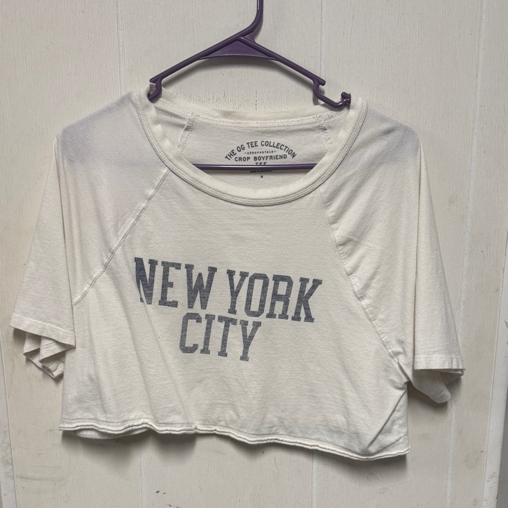 The OG Tee Collection New York City Crop Top - Picture 2 of 4